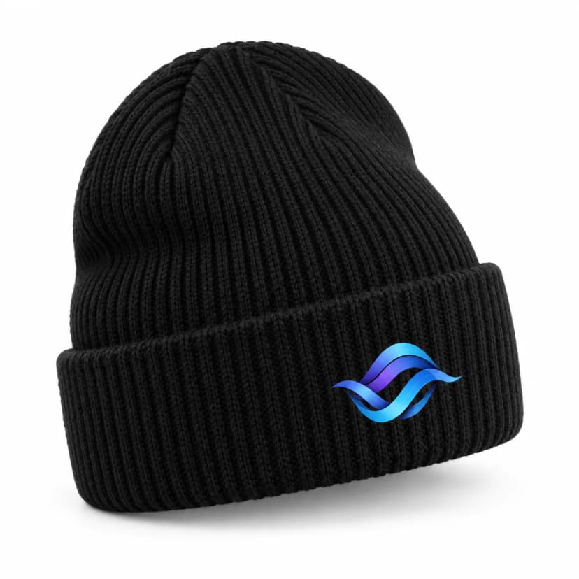 Zimní čepice beanie s potiskem