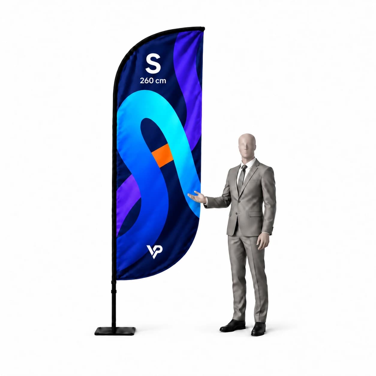 Beachflag reklamní vlajka Winder 260cm