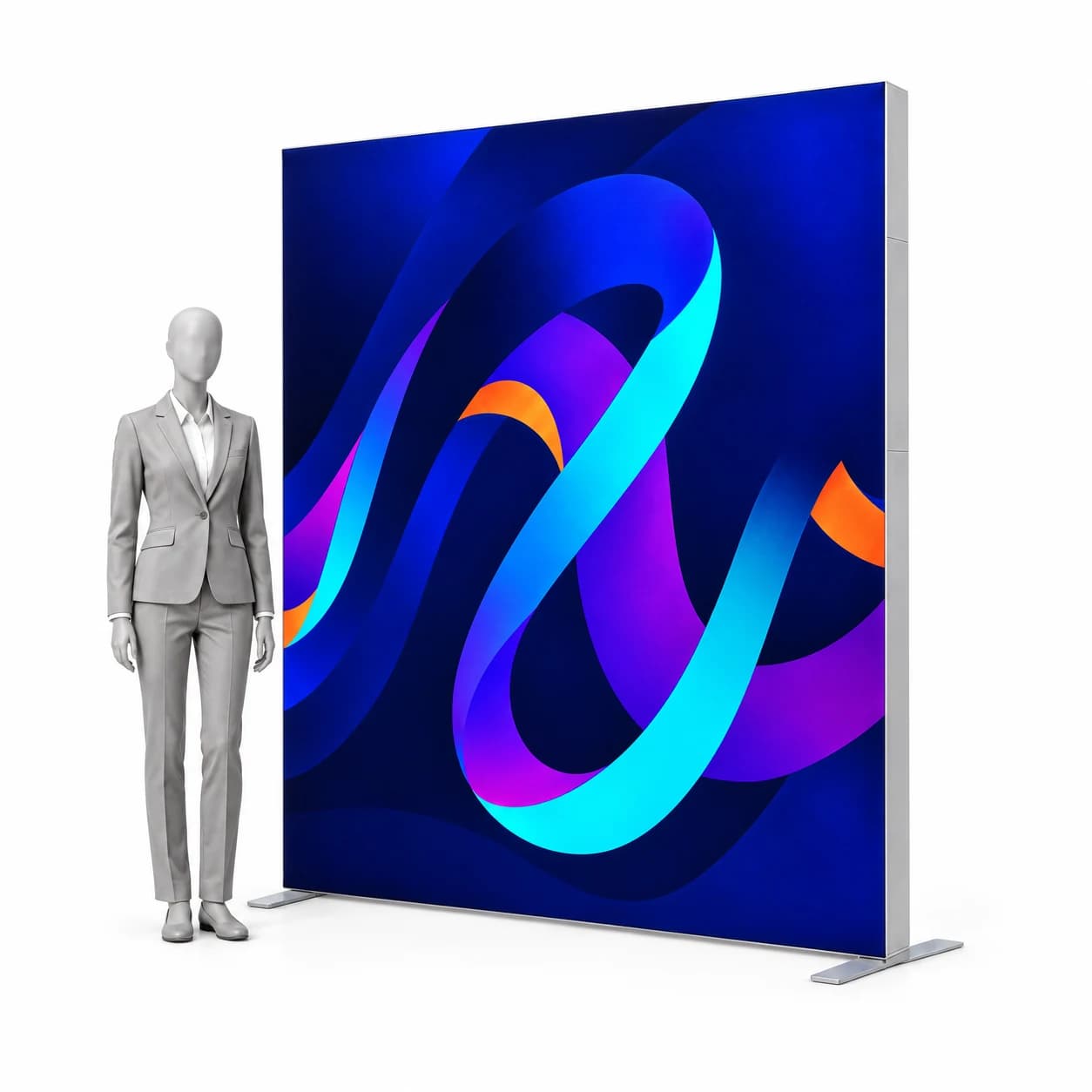 Prosvětlená stěna LED BOX PLUS 200x240 s tiskem