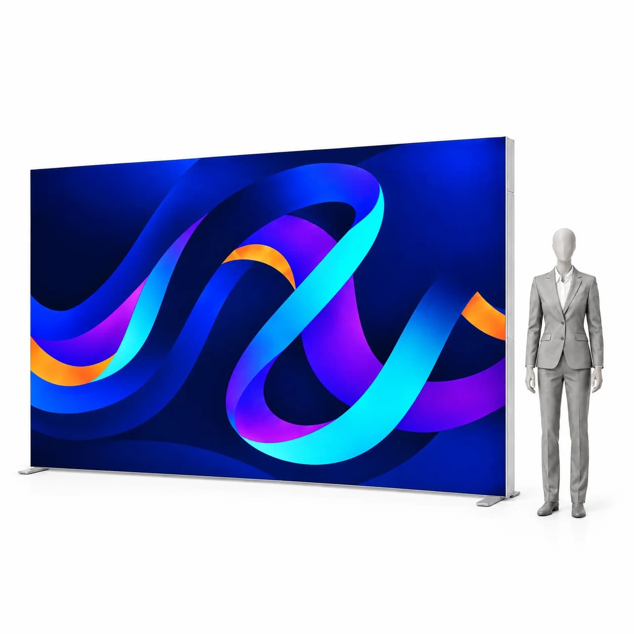 Prosvětlená stěna LED BOX PRO 400x250 s tiskem