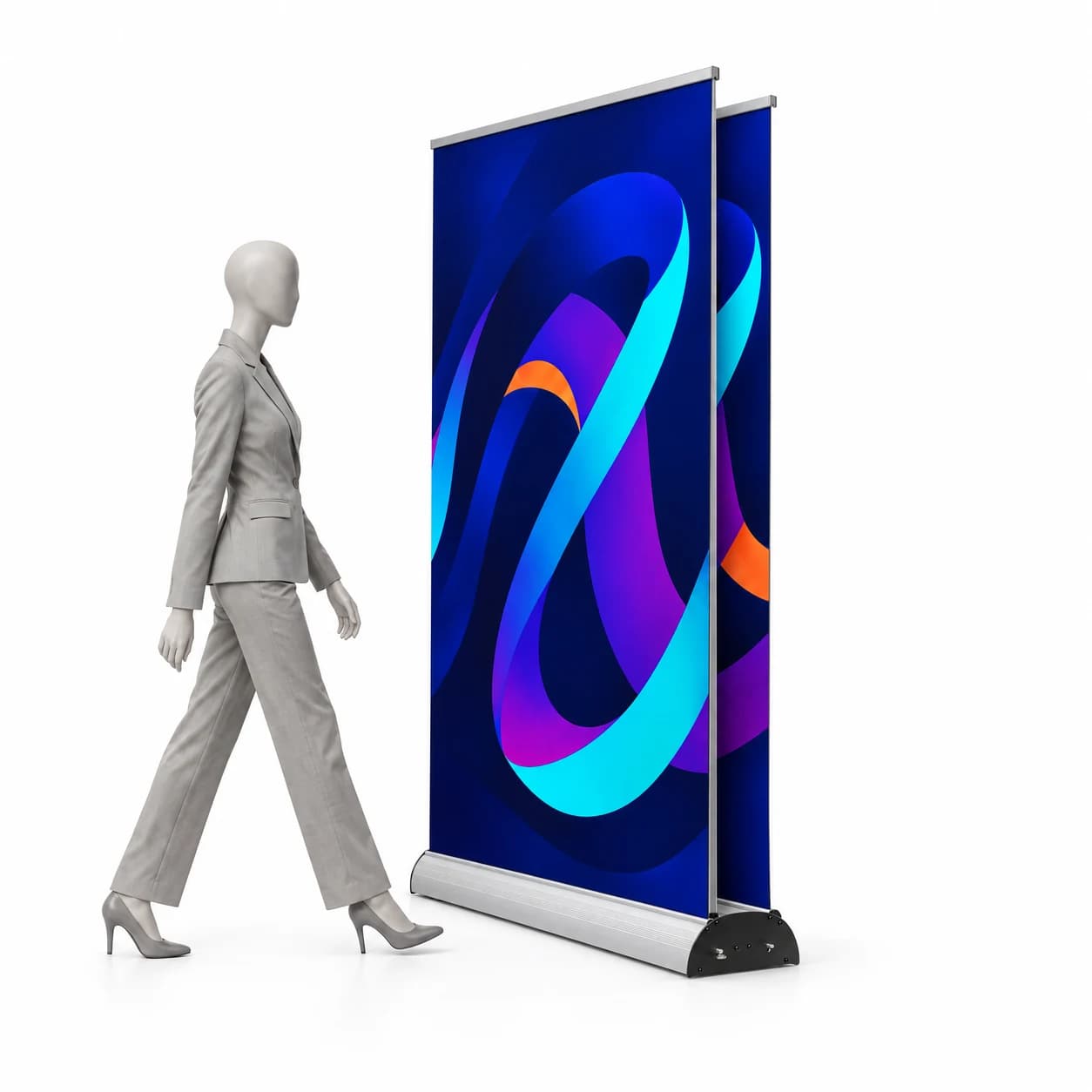 Roll-up Twin s oboustranným tiskem