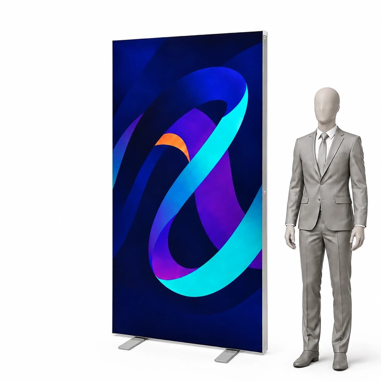 Světelný box LED BOX Premium | Oboustranný + Taška na kolečkách Premium