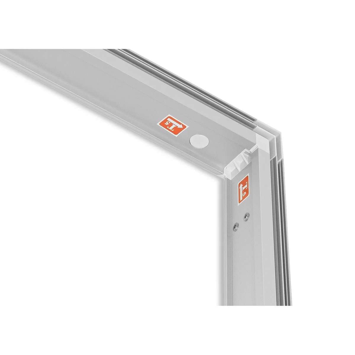 Hliníkový profil 6,5 cm stěny LED Backlight s drážkou pro grafiku SEG