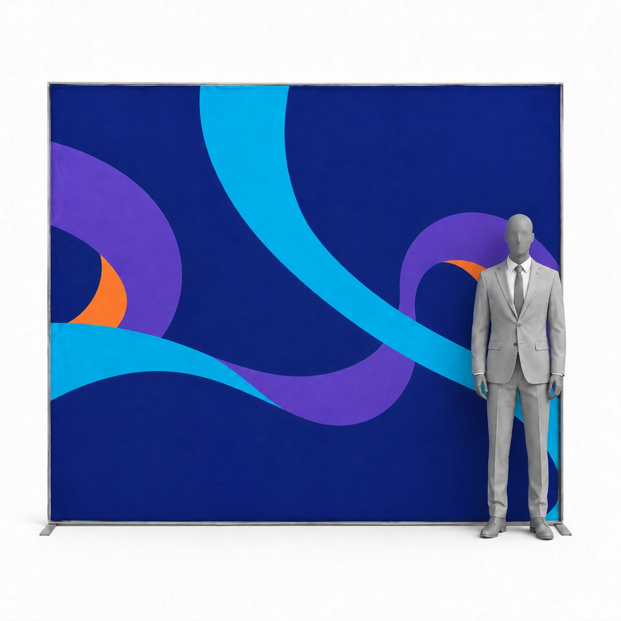 Prosvětlená stěna LED Backlight 300 × 250 cm s grafikou