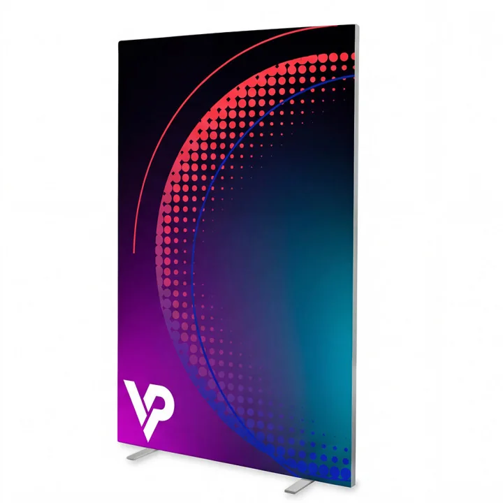 Reklamní stěna MEGA SEG 120x200 cm s textilní grafikou